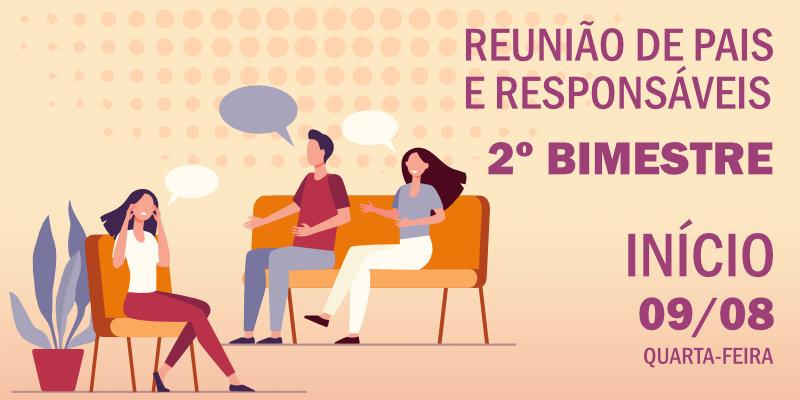 Reunião de pais e responsáveis 2º Bimestre 2023