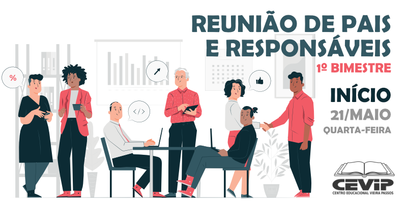 Reunião de pais e responsáveis 1º Bimestre