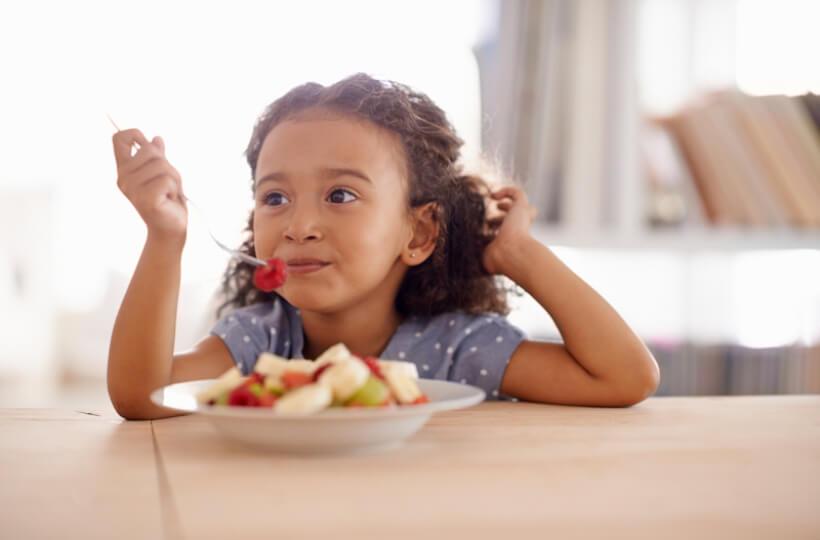 A importância da alimentação saudável durante a infância