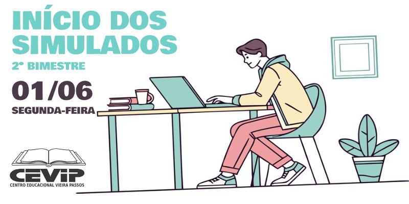 Início dos simulados 2º bimestre 2026